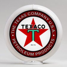Texaco Products Gas Pump Globe
