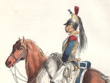 Cuirassier Cavalerie Napoléon Bonaparte Premier Empire Uniforme