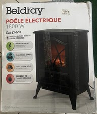 Poêle chauffage électrique 900-1800W