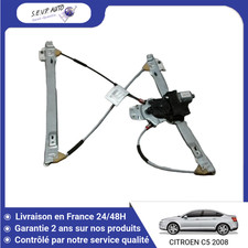 🇫🇷 MECANISME+MOTEUR LEVE-GLACE AVANT GAUCHE CITROEN C5 2008- ➤1690891480 ♻️