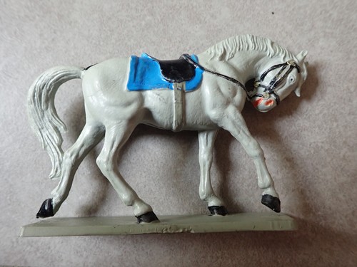 Figurine starlux cheval - figurine, blanc