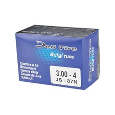 CHAMBRE AIR BROUETTE/CHARIOT 4'' 300X4  DELI JS87N VALVE COUDEE 90°