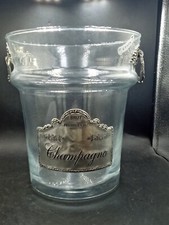 Seau à champagne verre