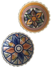 2 Assiettes de Dînette Henriot Quimper Collection Jouet Poupée