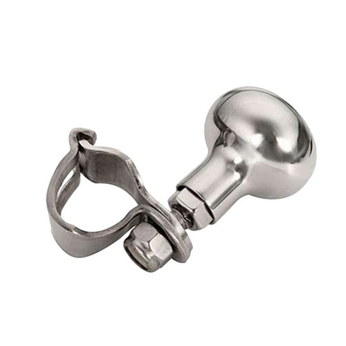 Bouton volant acier - bouton, en