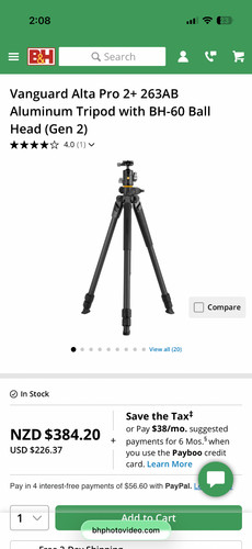 Vanguard alta pro 263ab 100 - pro,