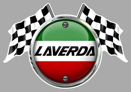 Laverda flags sticker - flags, vinyle