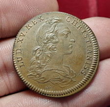 #77-291 ~Token/ Jeton - Louis XV 1743 - Feuardent.3140 RARE et SPL !