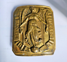 ANCIENNE BOUCLE DE CEINTURON OFFICIER INFANTERIE PATRIE HONNEUR XIX SIECLE