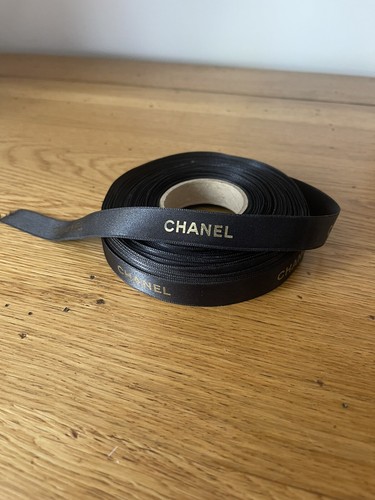 Ruban noir chanel - ruban,