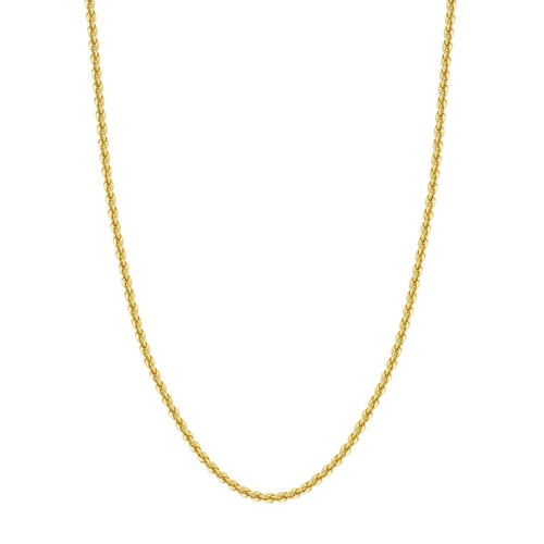Collier chaîne corde - À,