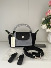 Sac Mini Longchamp XS Full Black - NEUF Avec Étiquette & Bandoulière