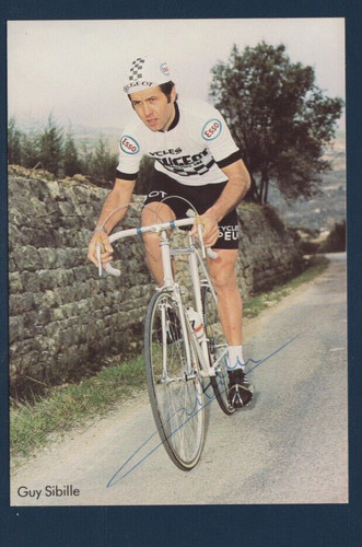 Cyclisme carte cycliste guy - carte,