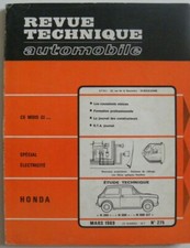 revue technique automobile RTA HONDA N 360 . N 600 . N 600 GT n°275