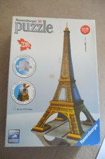  PUZZLES EN 3 D - la tour Eiffel-paris  216   pièces SUPER POUR NOEL**