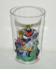 Ancien verre moutarde GOLDORAK
