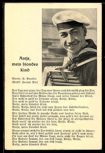 Marschlied antje mon - marschlied, :