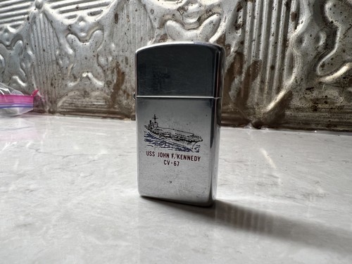 1982 slim zippo lighter - 1982,