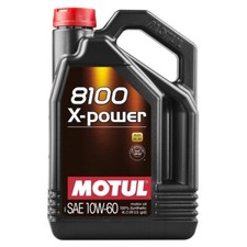 Motul 8100 X-Power 10W60 Huile de Moteur Bidon 5 L (106144) - livraison gratuite