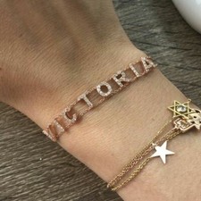 Solide 14k or Jaune Bracelet