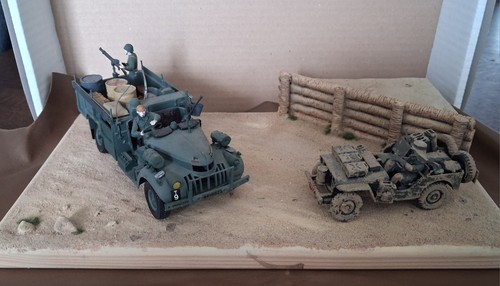 Diorama lrdg jeep 35 - et,