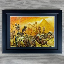Tomb Kings Encadré Art Chariot Undead Warhammer Âge De Sigmar Old Monde Aos