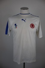 PUMA Italie Press Maillot Football Homme S Soccer T-Shirt Jersey Sport Vintage