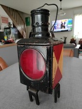 Lanterne Locomotive Chemin De Fer BD76 vintage