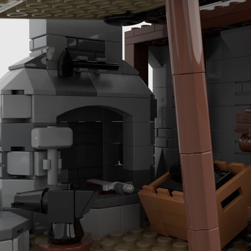 Moc 83224 medieval modular - medieval,
