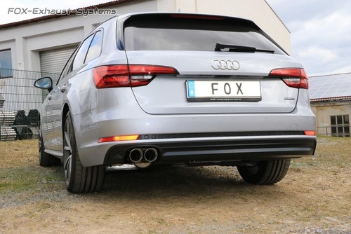 Inox échappement sport - sport, audi