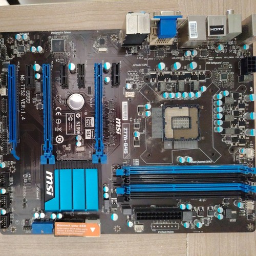 Carte mere msi z77a g45 - carte, socket