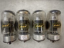 GEC KT88 6550 plaque noire OOO