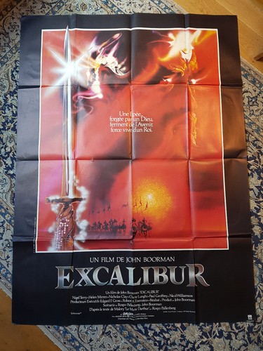 Affiche 1981 excalibur - affiche,