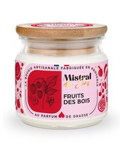 Bougie Parfumée Artisanale "Fruits des Bois" 40 he