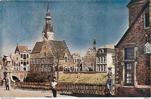 Carte postale belgique - carte,