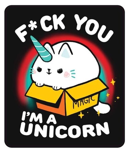 Stickers fuck you unicorn - stickers,