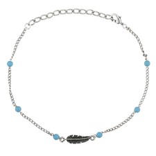 Tige Boho Plume De Liberté Or