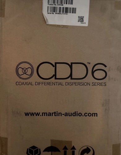 Martin audio speakers pair - speakers,