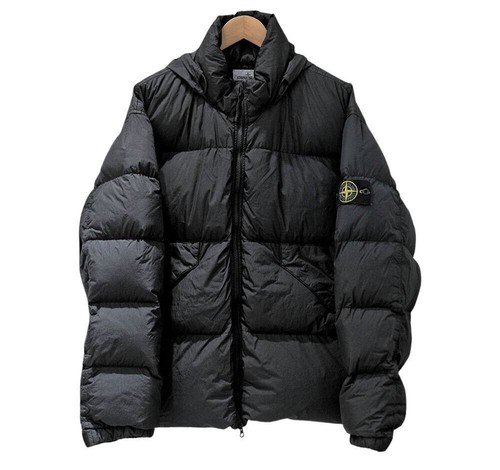 Stone island doudoune crinkle - stone,