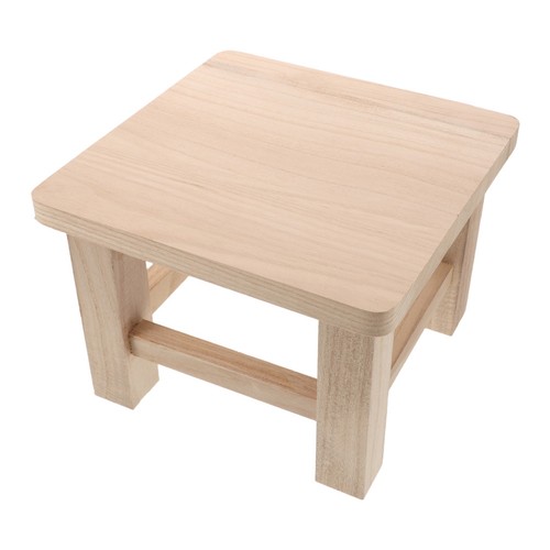 Tabouret escabeau carré - , en