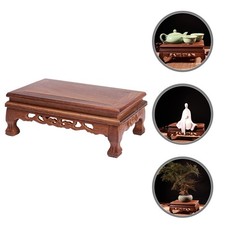  Meubles orientaux présentoir en bois chinois Base en bois socle de forme