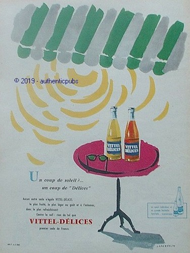 Publicite vittel delices soda - publicite,