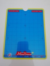 Rare ! Overlay / Filtre jeu Minestorm / Mine Storm pour Console MB VECTREX  