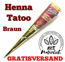 Henna Paste Tube Rot Braun 25g Golecha Indien 🌟Henne Tattoo Kina Stift Mehndi🌟