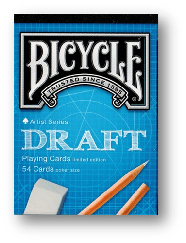 Bicycle draft jouer cartes - jouer,