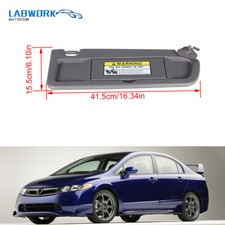 Plastic Grey Passengers Side