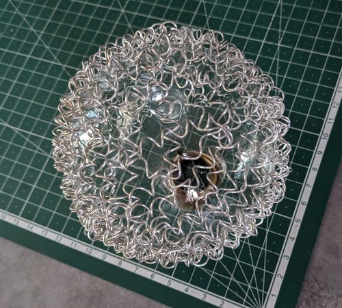 Globe boule tulipe - de, lustre