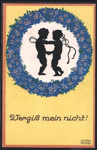 Carte postale artiste - d'artiste, dora