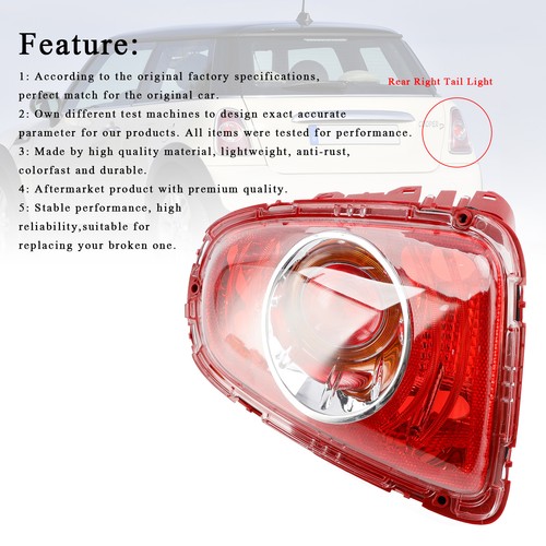 Rear right tail light - right,