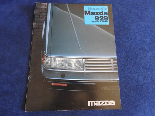 Catalogue mazda 929 berline - catalogue,